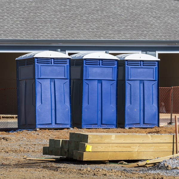 do you offer hand sanitizer dispensers inside the portable toilets in Wakefield RI